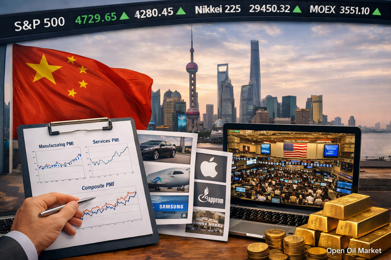 Eventos económicos e informes corporativos - sábado, 31 de enero de 2026: PMI de China y referencias para inversores