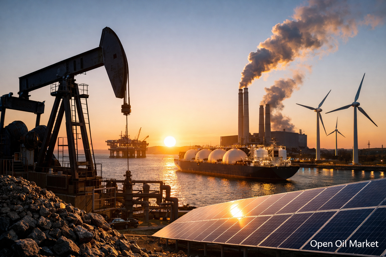 Noticias petróleo-gas y energía — Lunes, 2 de febrero de 2026: Aumento de sanciones y pico invernal del consumo energético.