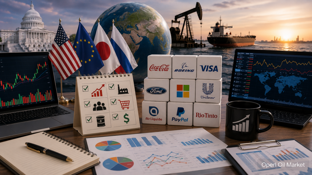 Eventos económicos e informes corporativos — martes, 28 de julio de 2026: inicio de la reunión de la Reserva Federal, confianza del consumidor en EE. UU., informes de Coca-Cola, Boeing, Visa y Ford