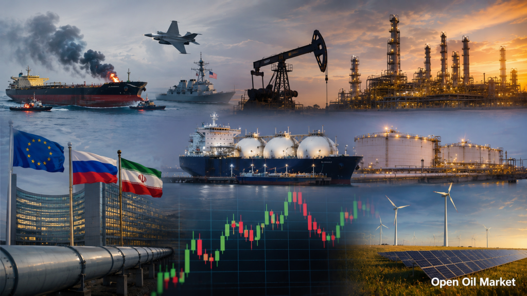 Resumen del sector energético 24 de julio de 2026: cotizaciones del petróleo Brent y WTI, gas TTF, OPEP+, refinerías, productos petroleros, energías renovables y carbón