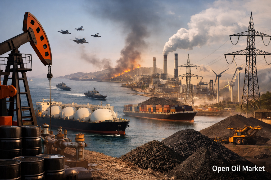 Noticias petróleo y energía 3 de abril de 2026 — petróleo, gas, GNL, refinerías y energía eléctrica