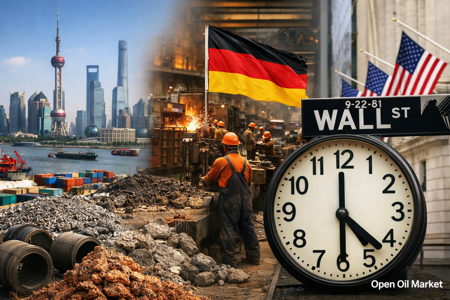 Mercados financieros globales inflación China industria Alemania expectativas inflacionarias EE.UU. eventos económicos 9 marzo 2026