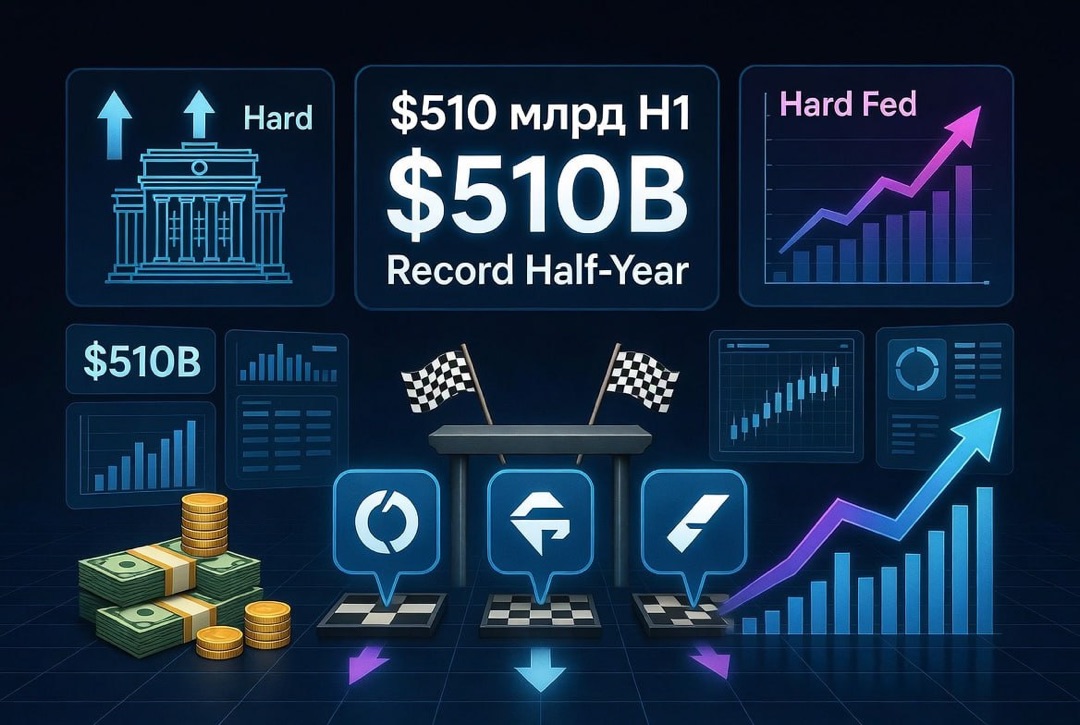 Noticias de startups e inversiones de capital de riesgo - viernes, 31 de julio de 2026: récord de $510 mil millones en el semestre, Reserva Federal estricta y competencia entre megafondos.