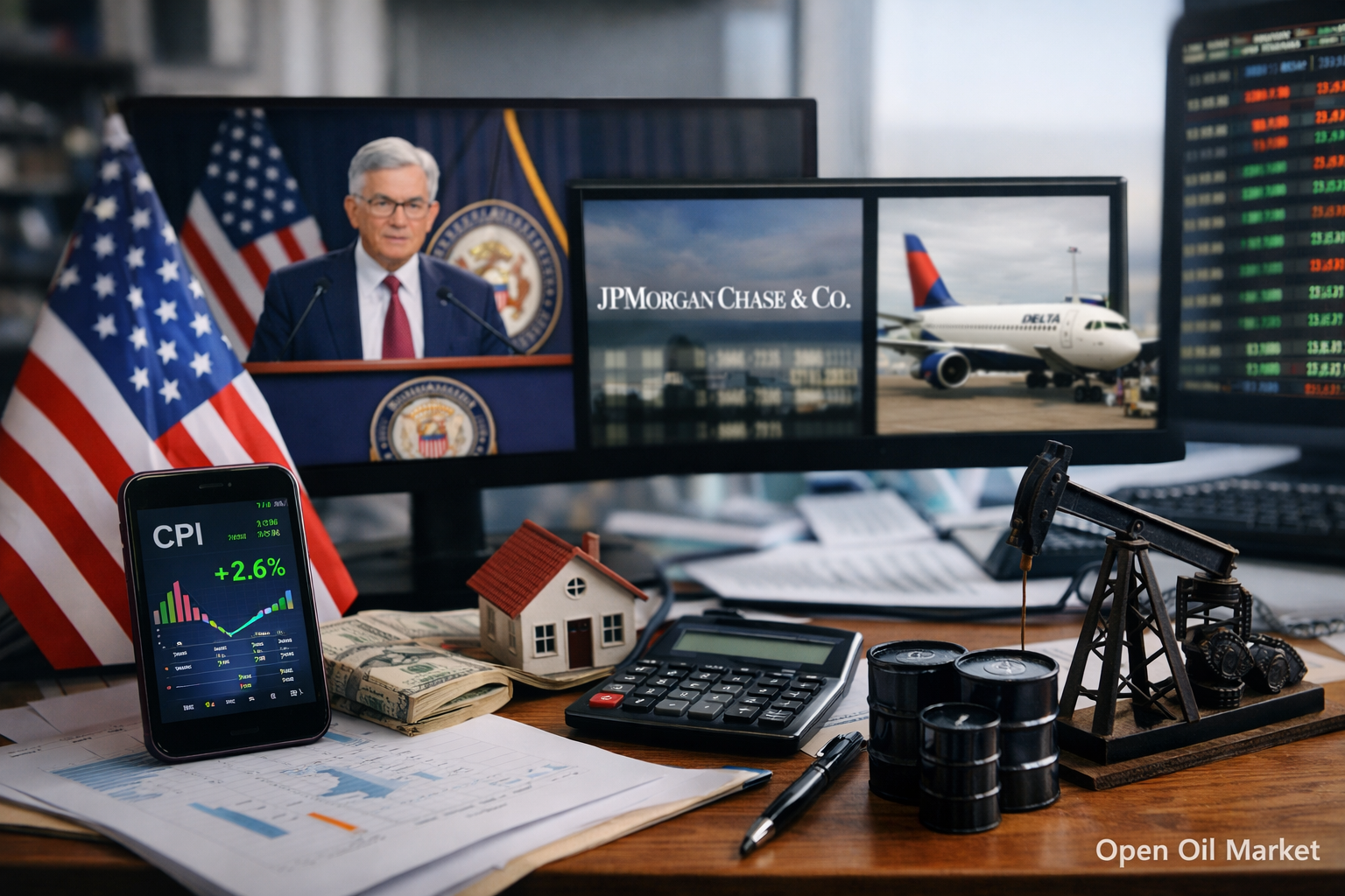 Eventos económicos e informes corporativos — martes, 13 de enero de 2026: CPI EE. UU. y comienzo de la temporada de informes