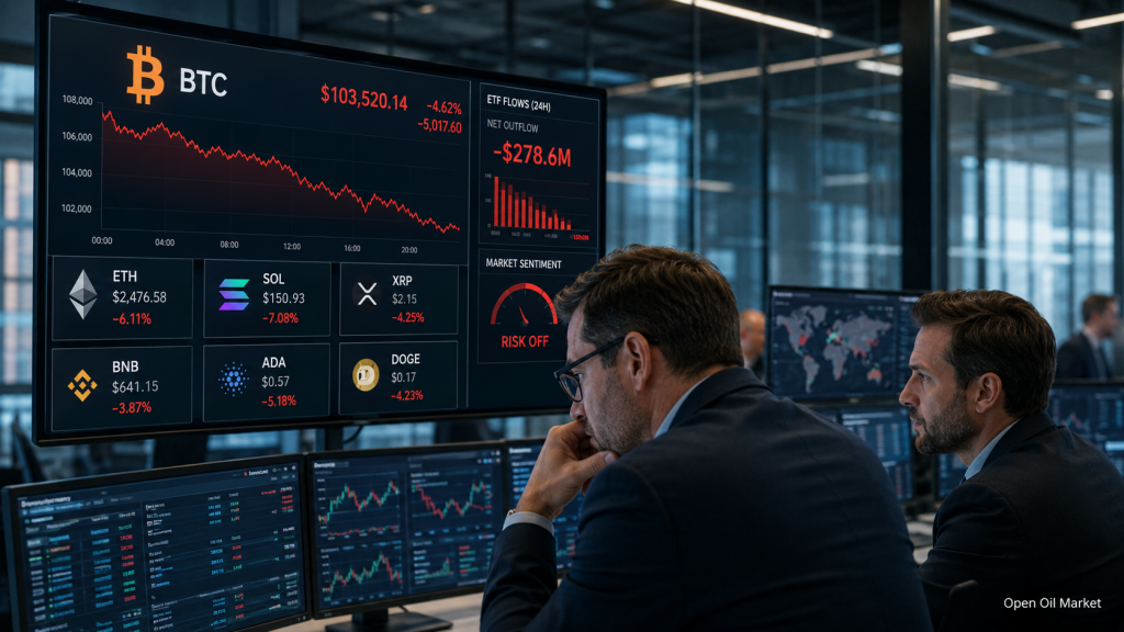Noticias de criptomonedas, jueves, 11 de junio de 2026: Bitcoin bajo presión por los flujos de salida de ETF y nueva prueba de resistencia del mercado de activos digitales