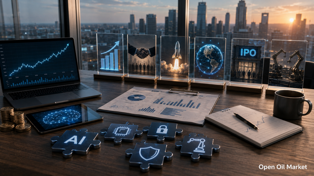 Noticias de startups y capital de riesgo 26 de julio de 2026 — récord de $510 mil millones, rondas de IA, OPI y salidas.
