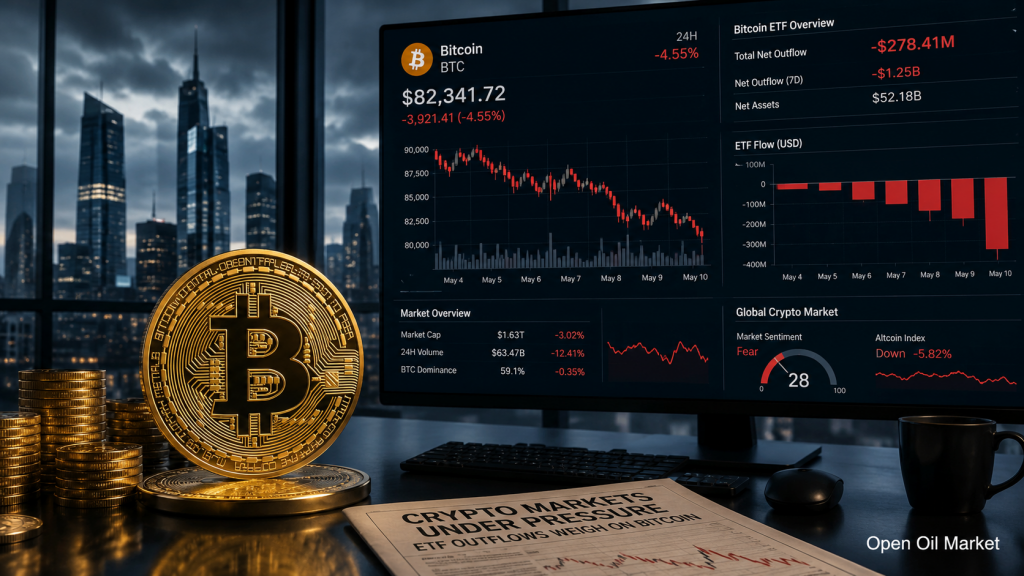 Noticias de criptomonedas 2 julio 2026: Bitcoin bajo presión de retiros de ETF y caída del mercado de activos digitales