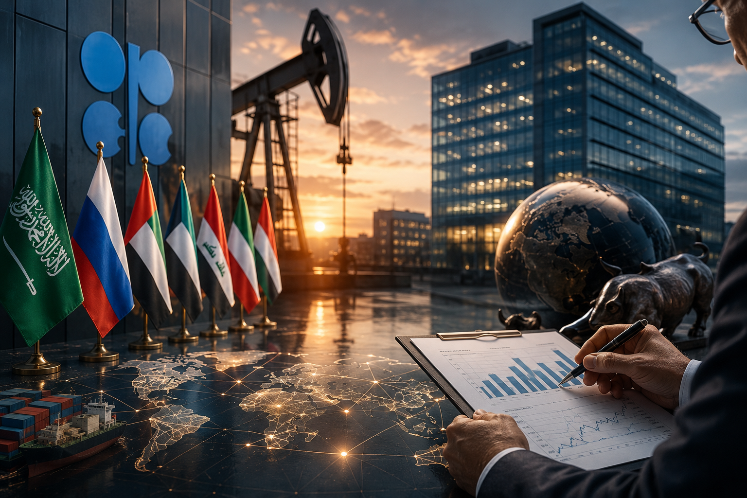 Eventos económicos y reportes corporativos: domingo, 2 de agosto de 2026 — reunión de OPEP+ sobre producción de petróleo, informe de Berkshire Hathaway y comienzo de una nueva semana de comercio