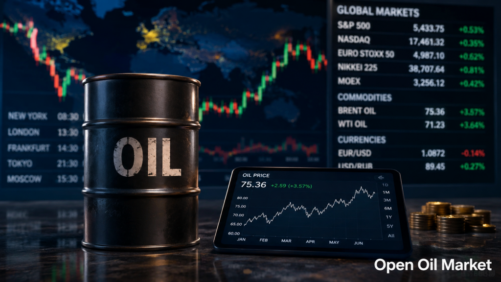 Análisis de eventos económicos e informes corporativos 13 de junio de 2026, mercados globales, petróleo, índices S&P 500, Euro Stoxx 50, Nikkei 225 y MOEX.