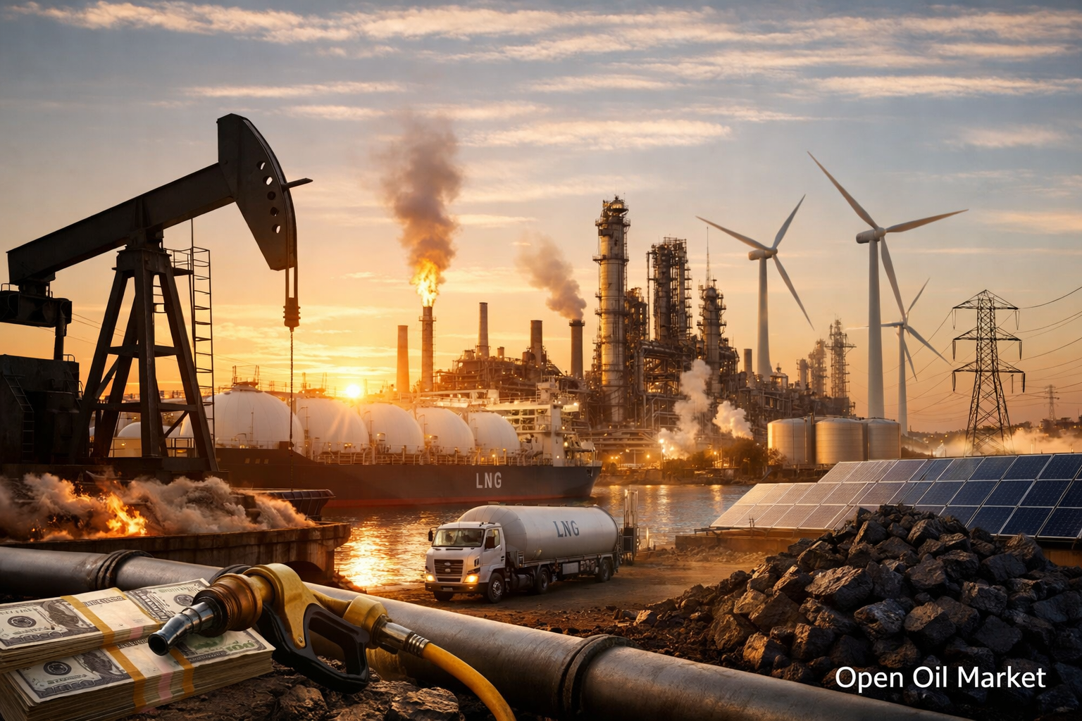 Noticias de petróleo y gas y energía - domingo, 15 de marzo de 2026: petróleo arriba de 100 dólares, estrés en el mercado de gas y nuevo balance en el TEC mundial