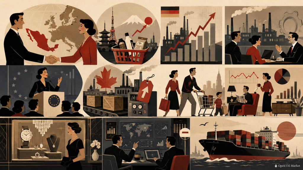 Eventos económicos globales del 22 de mayo de 2026: Japón, Alemania, BCE, Canadá, EE.UU. e informes de empresas públicas