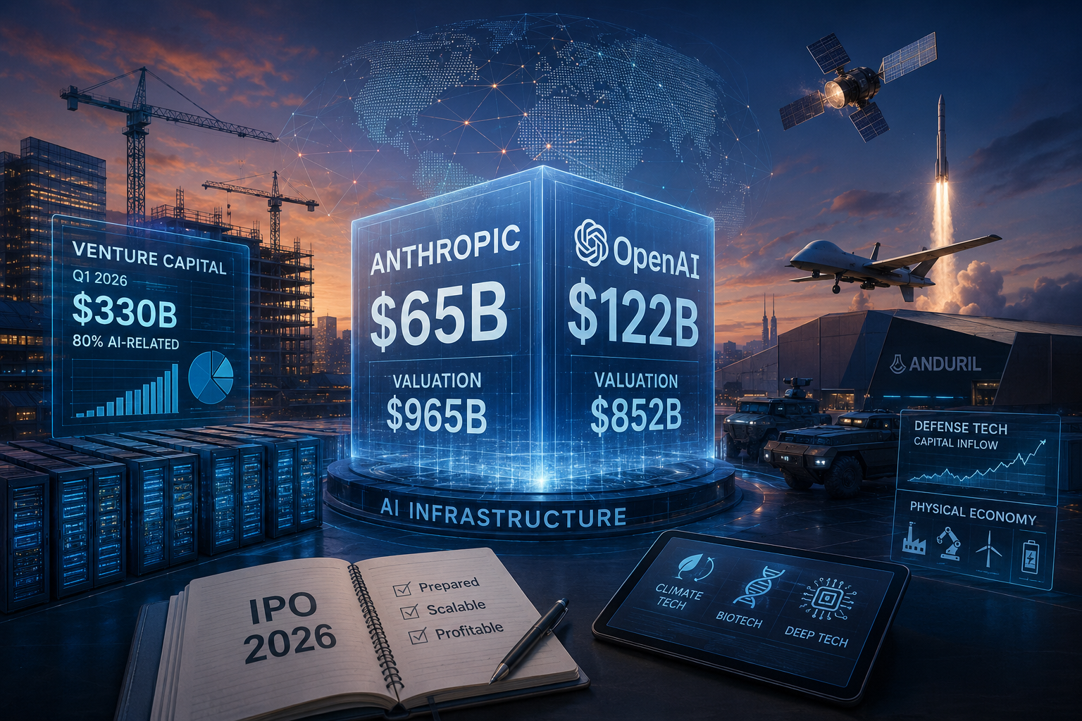 Noticias de startups y capital riesgo, miércoles, 3 de junio de 2026: infraestructura de IA, tecnologías de defensa y apuesta por la economía física