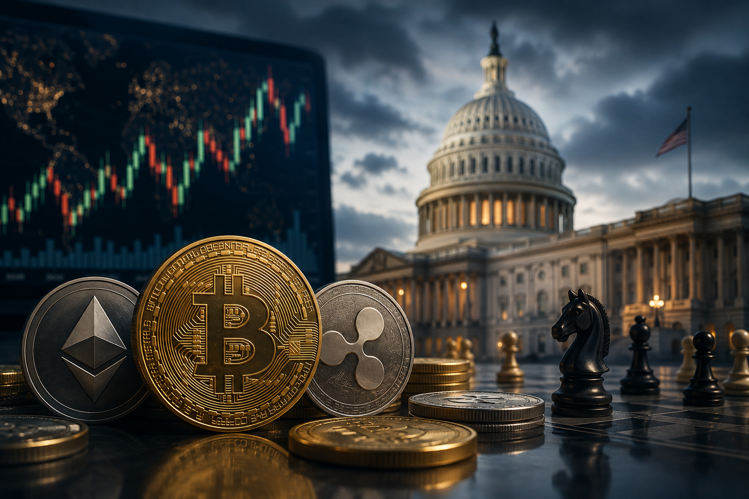 Noticias de criptomonedas: viernes, 7 de agosto de 2026 - el mercado está en espera de la votación del Senado de EE.UU. sobre el CLARITY Act