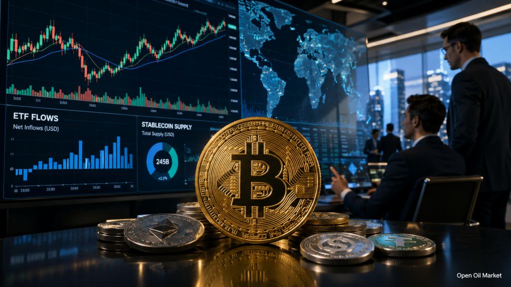 Mercado global de criptomonedas 14 de junio de 2026: Bitcoin, Ethereum, ETF, stablecoins y los 10 principales activos digitales