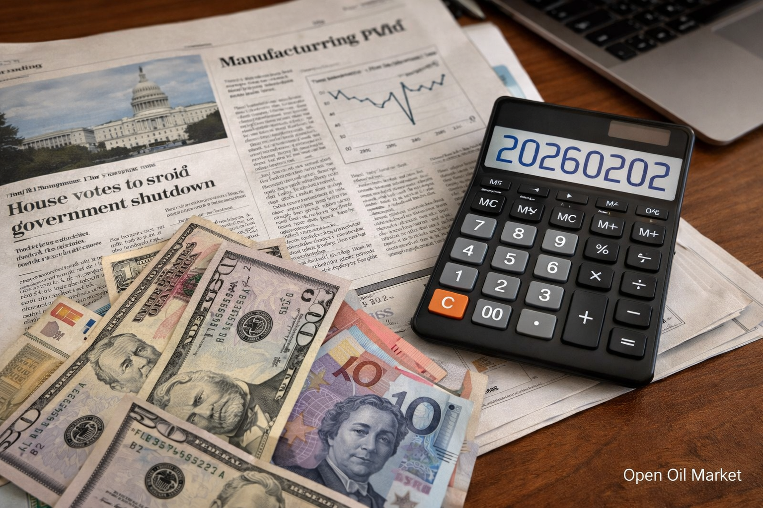 Eventos económicos e informes corporativos — Lunes, 2 de febrero de 2026 PMI de EE. UU., Europa, Asia, informes de empresas.