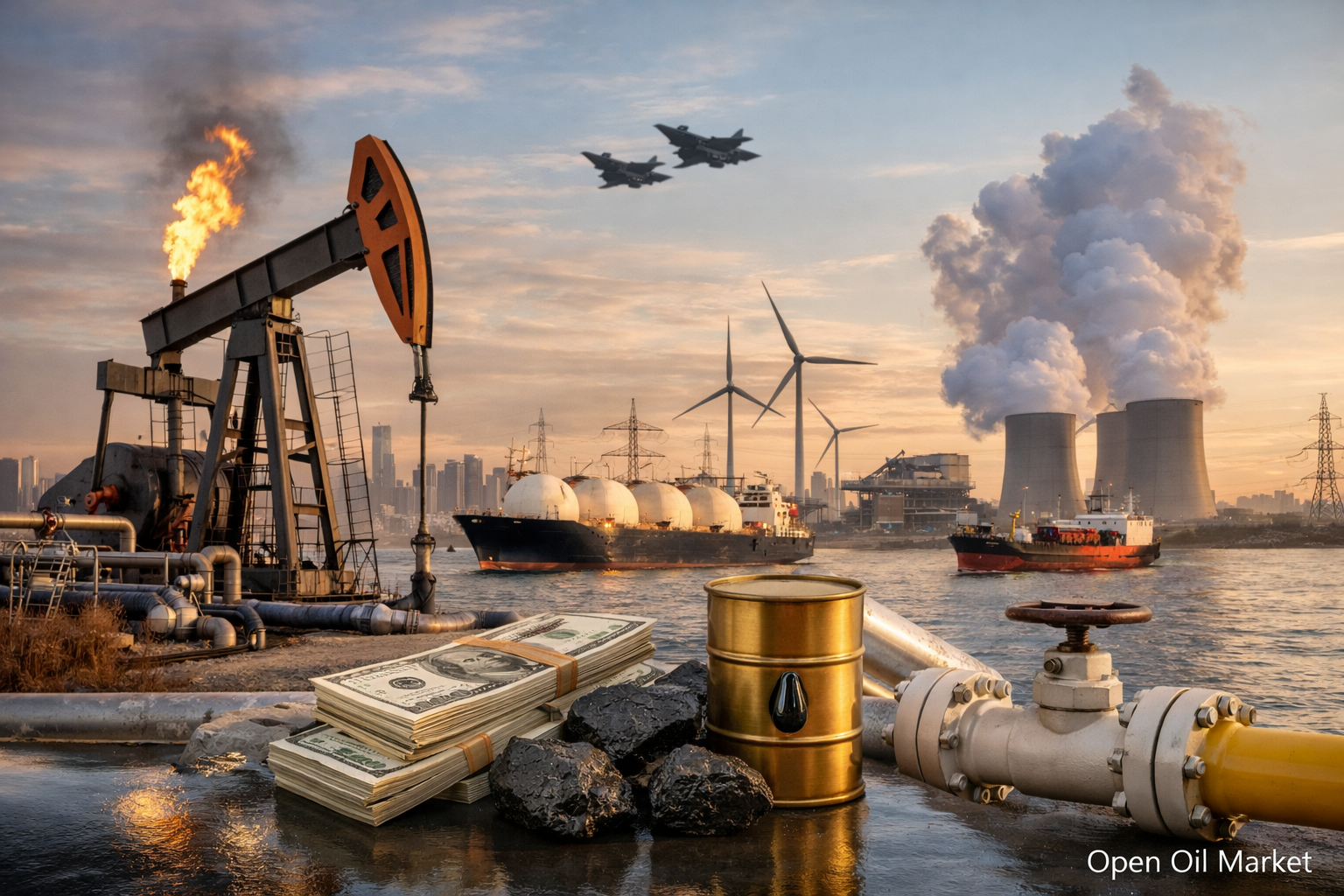 Mercado mundial de petróleo y gas: petróleo, gas, electricidad y ER - 25 de enero de 2026