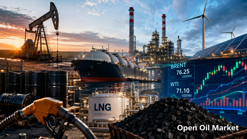 Noticias de petróleo y energía 12 de julio de 2026 - diésel, refinerías, GNL y mercado mundial de petróleo
