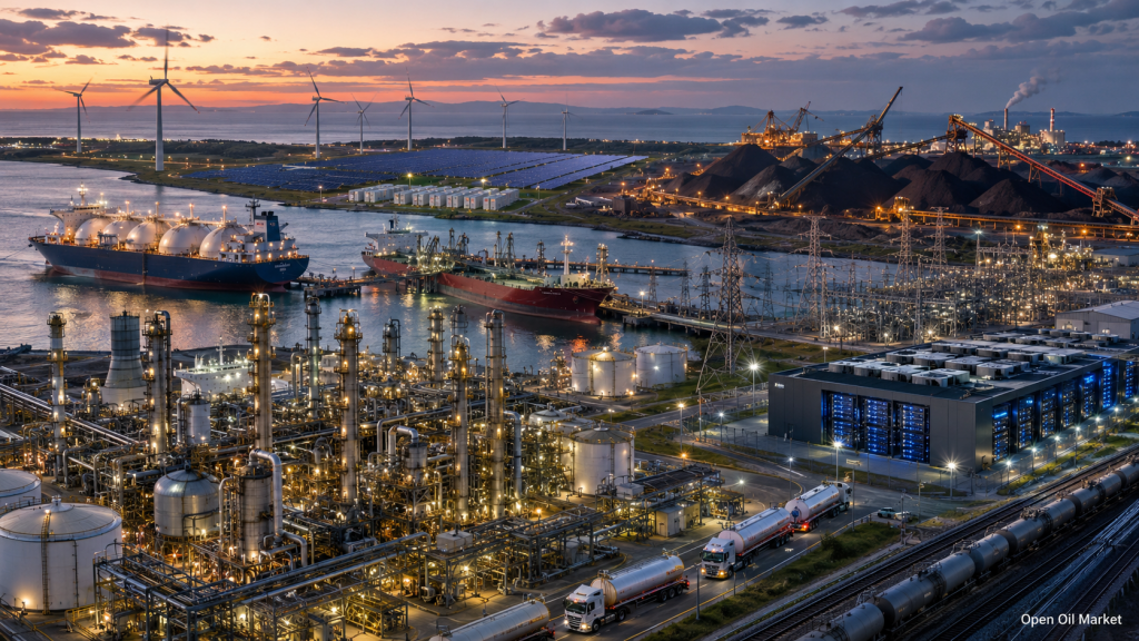 Sector energético global 24 de mayo de 2026: petróleo, gas, electricidad, energías renovables, carbón y refinerías en una única cadena de riesgos.