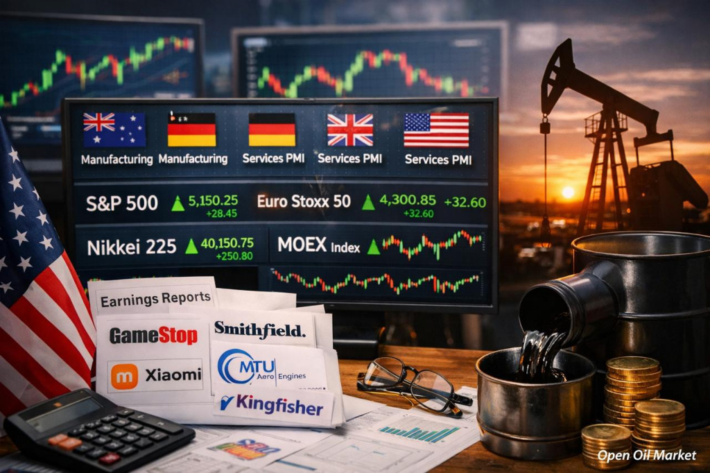 Eventos económicos e informes corporativos martes 24 de marzo de 2026: PMI, empleo de EE. UU. y petróleo