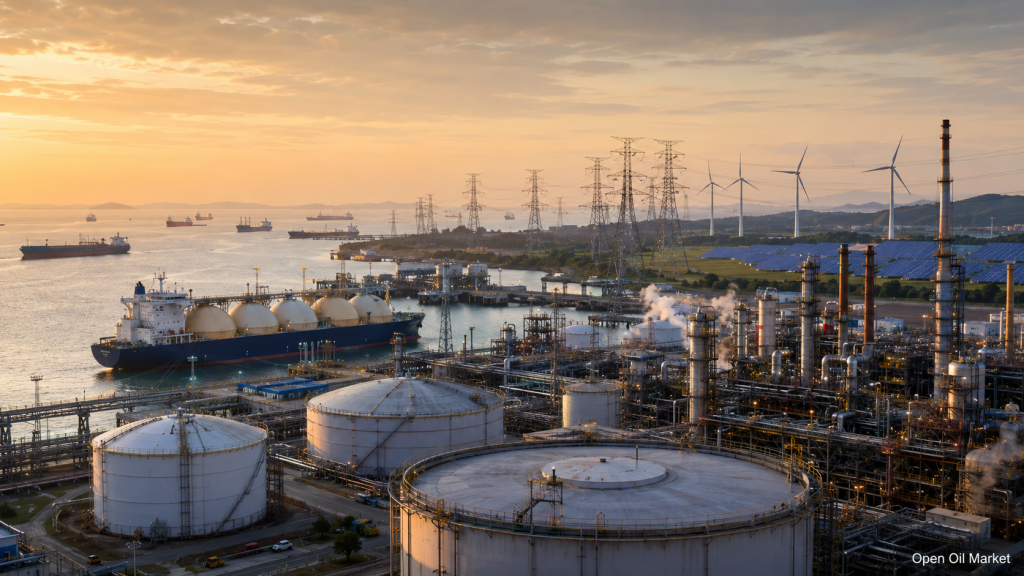 El sector energético mundial 11 de mayo de 2026: petróleo, GNL, productos petroleros, electricidad y energías renovables.