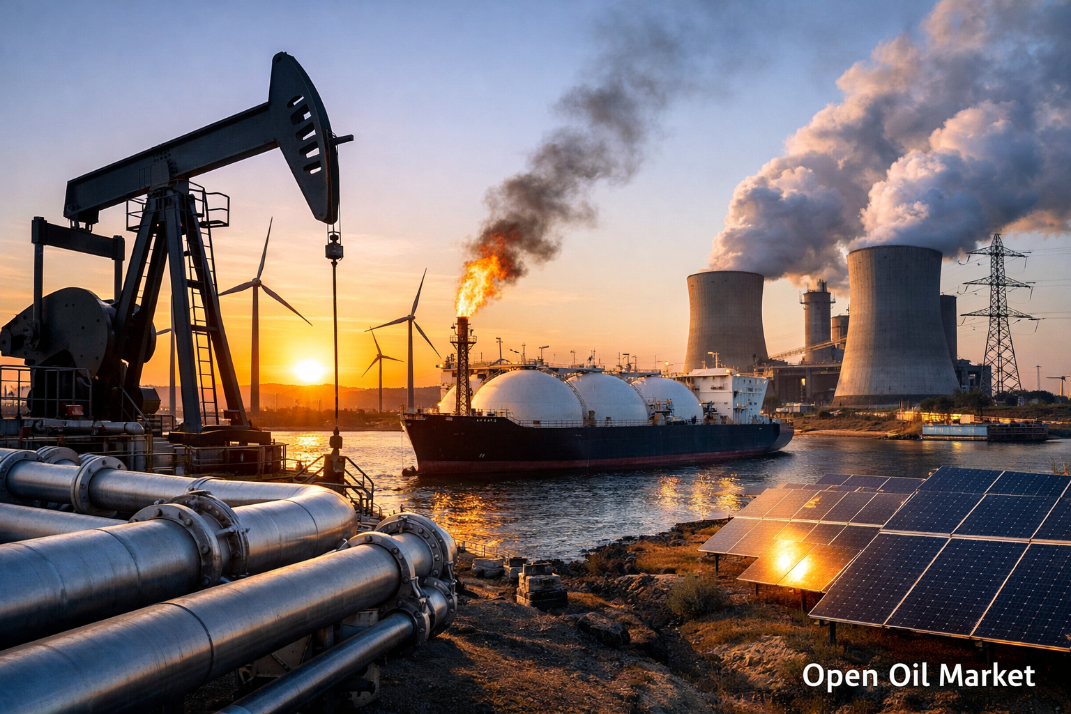 Energía Global y TKE - Petróleo, Gas, Electricidad, VIE y Refinerías - 3 de febrero de 2026