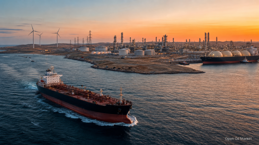 Noticias de petróleo y energía 2 de mayo de 2026: Tanque de petróleo, refinería, terminal de GNL y energías renovables en el contexto de la crisis energética mundial