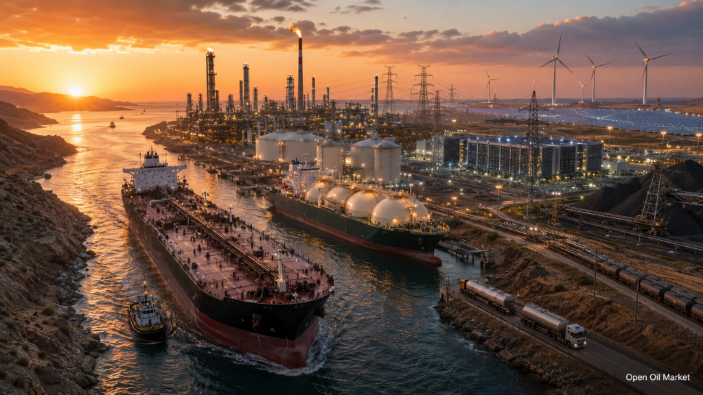 Mercado energético mundial 17 de julio de 2026: petróleo, gas, GNL, productos petroleros, refinación, electricidad, energías renovables y carbón
