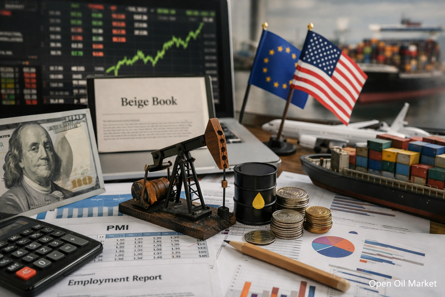 Eventos económicos y informes corporativos de la semana del 2 al 6 de marzo de 2026: PMI, inflación de la Eurozona, ADP y Nonfarm Payrolls