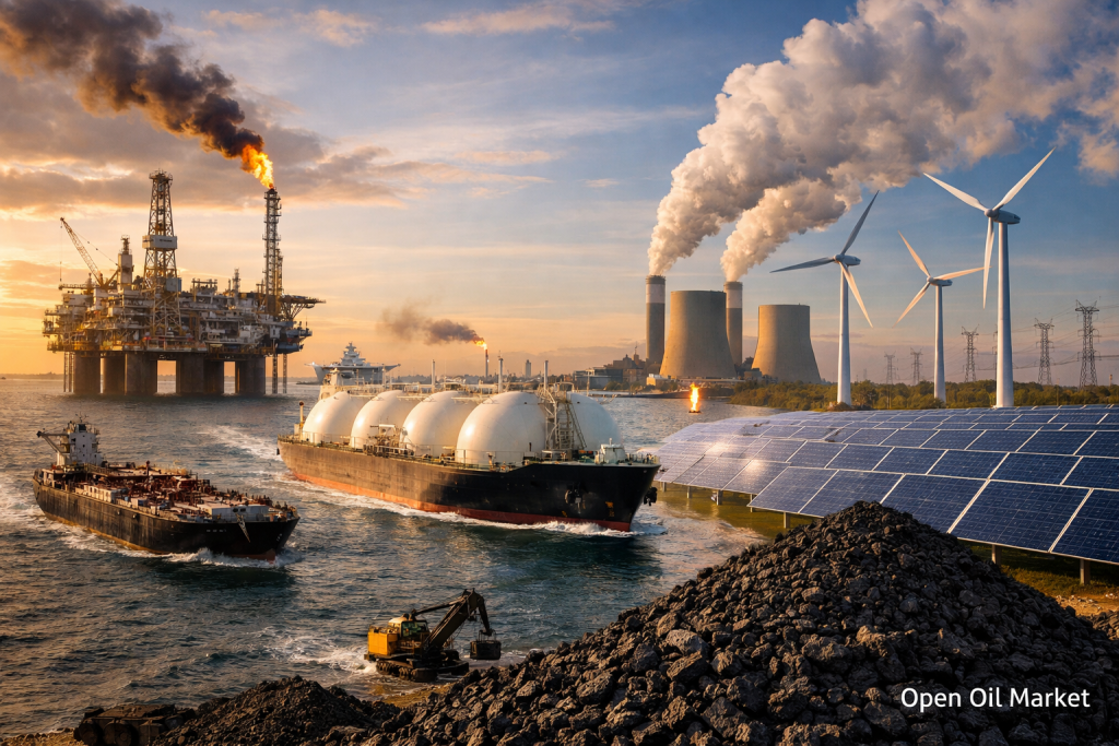 Mercado energético global 6 de abril de 2026: shock petrolero, GNL y balance energético