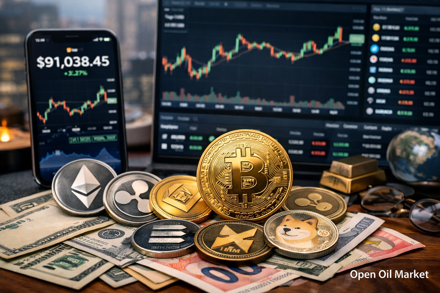 Noticias globales de criptomonedas - domingo, 11 de enero de 2026: Bitcoin y Ethereum ante las tendencias del mercado global